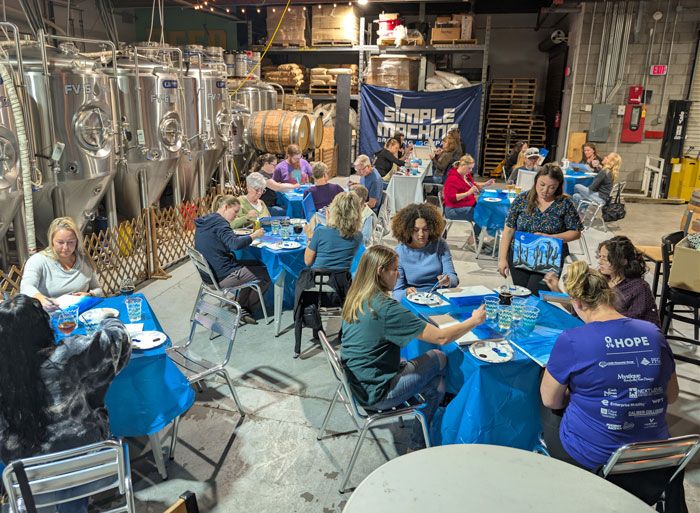 Paint and Pints night